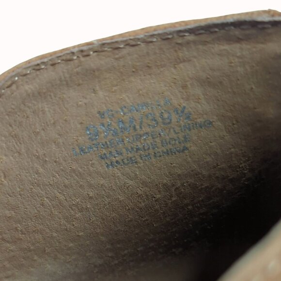 Vince Camuto Womens Camilla Perforated Leather Ankle Boots 9.5M/39.5 - Picture 6 of 9